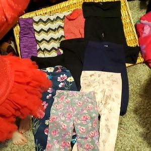 Lot of 10 kids leggings